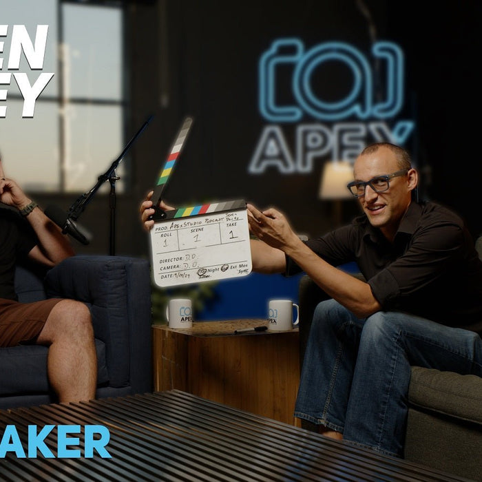Film Maker Jeven Dovey on the Apex Studio Podcast with Denis Opalchenski - Apex Photo Studios