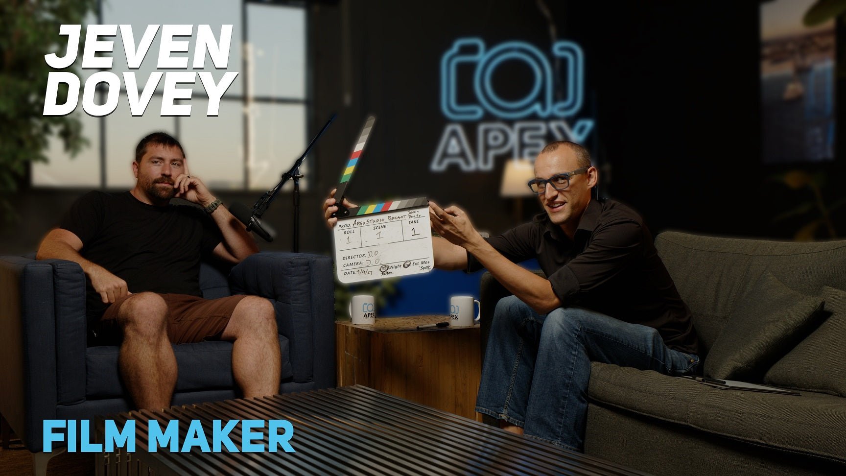 Crafting Purpose-Driven Stories: Filmmaker Jeven Dovey on Merging Adventure, and Impact - Apex Studio Podcast