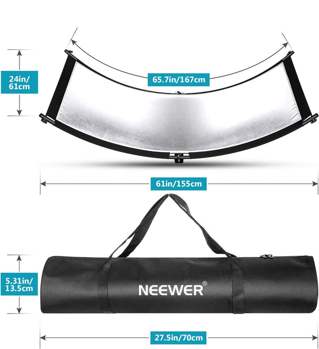 Clamshell Light Reflector is used to help shape and reflect light on your subject. It can be used with strobes and continuous lighting as well as the sun. This is a tool used by photographer and videographers - rental item | Apex Photo Stuios