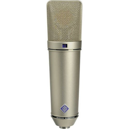 Neumann U 87 Ai Large-Diaphragm Multipattern Condenser Microphone (Nickel) - - rental item | Apex Photo Studios