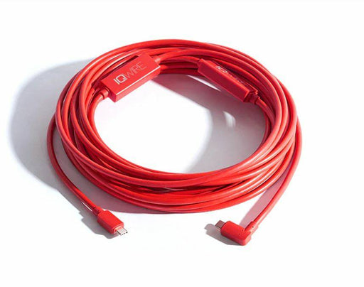 Nine volt USB C to USB C, 33' [10m] / Right Angle Tether Cable - a cable to connect your camera to computer for tether capture shooting - rental item | Apex Photo Studios 