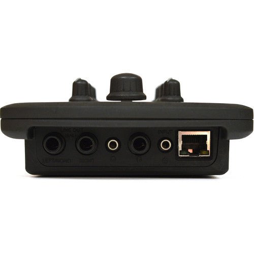 photo of ports on OCTO Mixer 8-Channel Personal Monitor Mixer for Hear Back OCTO Hub - rental item | Apex Photo Studios