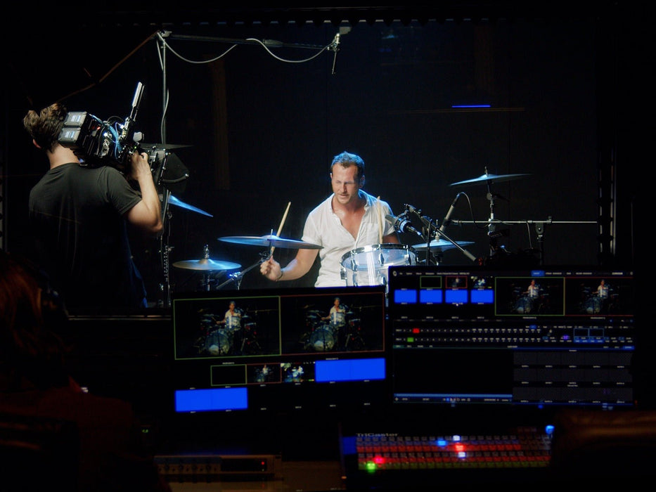 Studio C Music Drummer Studio C -  Soundproof Recording Studio | Apex Photo Studios Los Angeles