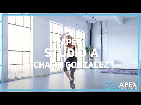 Chachi Gonzalez At Apex photo Studios in the Daylight Studio With Cyc wall.