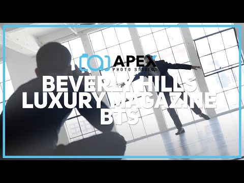 Beverly Hills Luxury Magazine at Apex Photo Studios