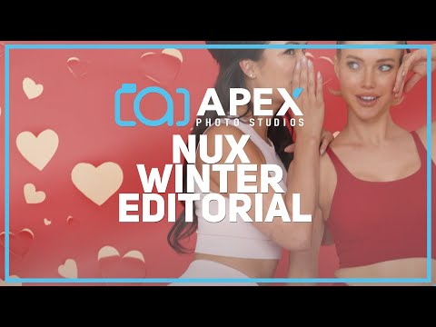 Nux Active Winter Editorial video shot by Apex Photo Studios in Downtown Los Angeles