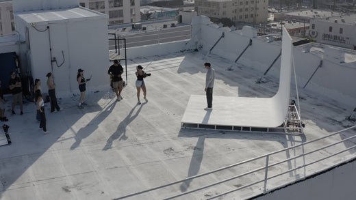 Apex Photo Studios Rooftop Cyclorama in los angeles california | photo studio LA