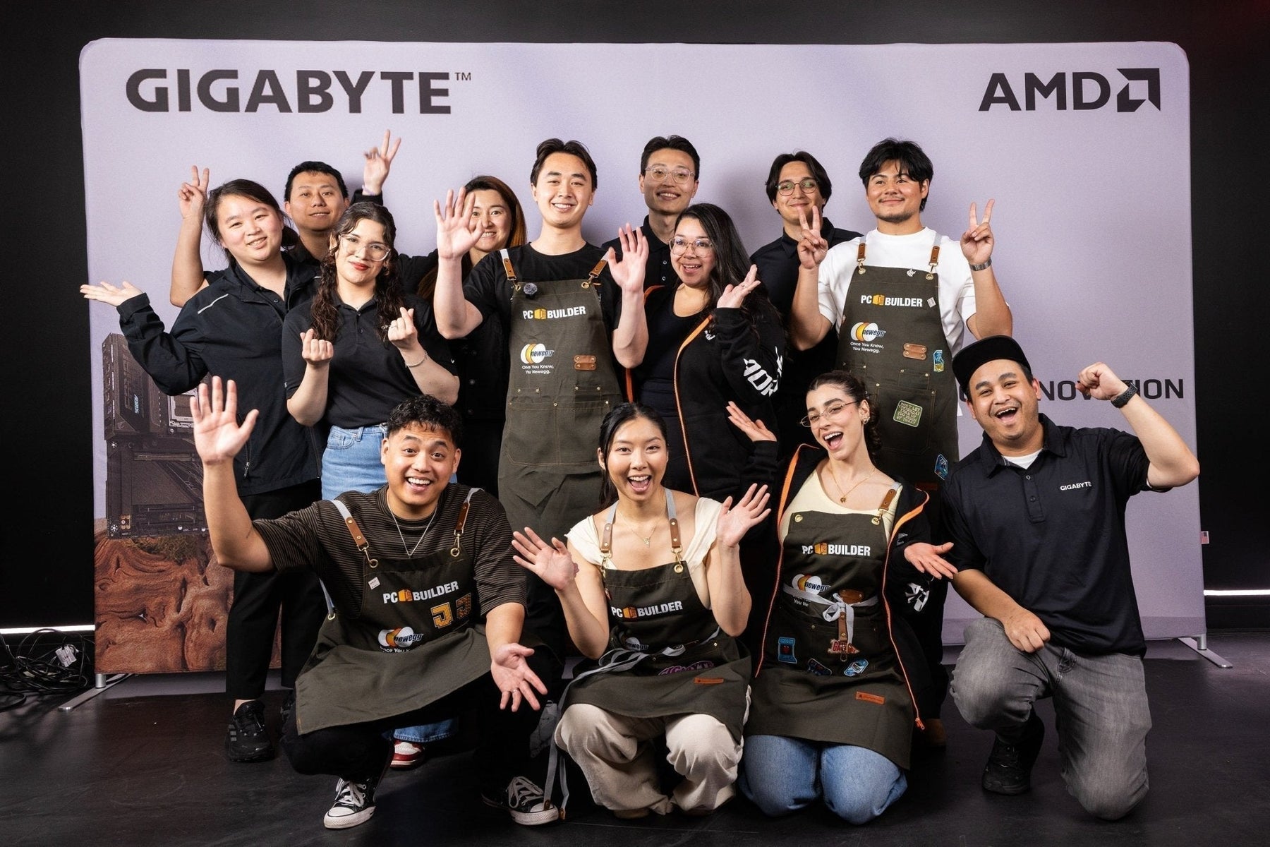 Multi-Camera Event Filming: Inside Gigabyte's PC Build Showdown at Newegg - for review