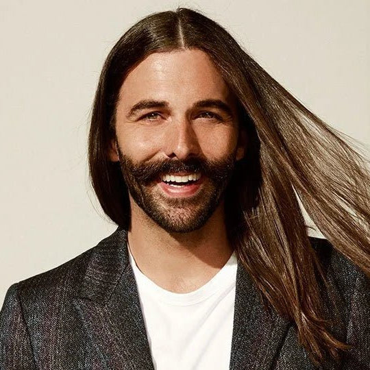 Jonathan Van Ness In The Studio Fitness Video Shoot