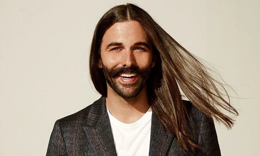 Jonathan Van Ness In The Studio Fitness Video Shoot