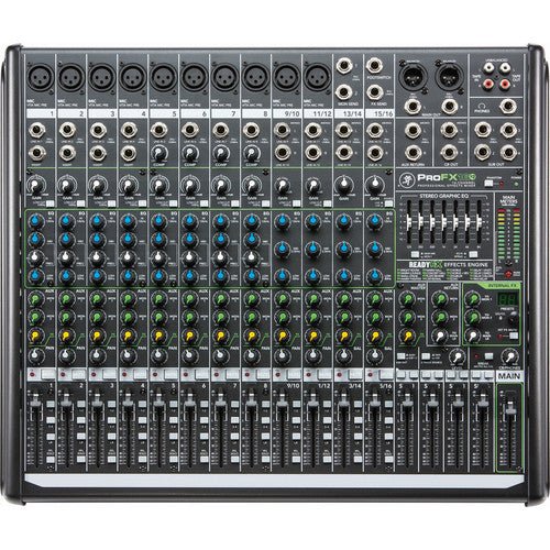 Mackie ProFX16v2 Mixer - rental item | Apex Photo Studios