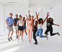 Apex-Photo-Studios-Studio-A-DAYLIGHT PHOTO STUDIO WITH CYC-bts-group-fun-jump-photo-shoot