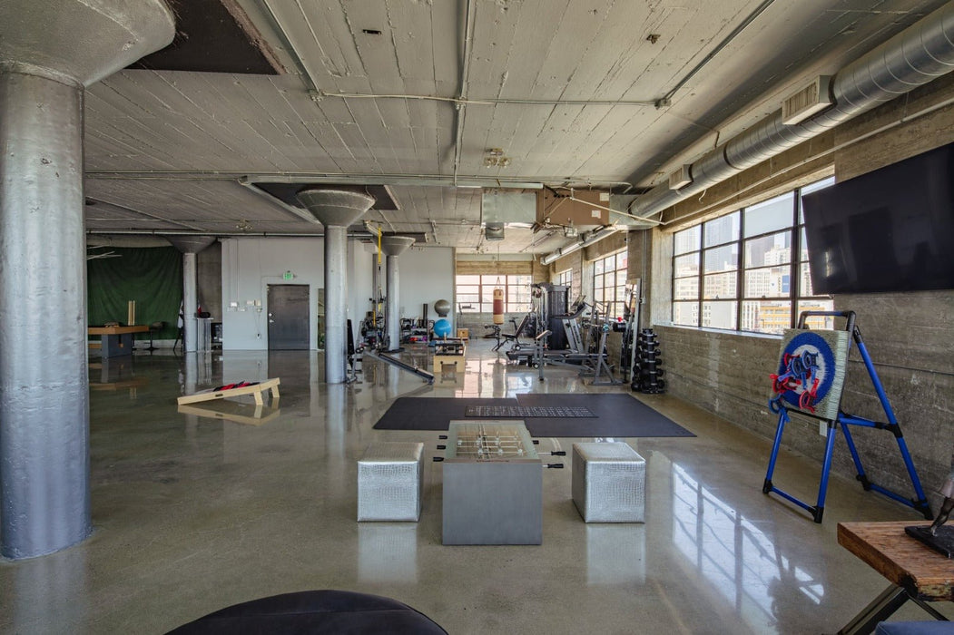 Apex Loft Studio Workout Area The Apex Loft Studio | Apex Photo Studios Los Angeles 