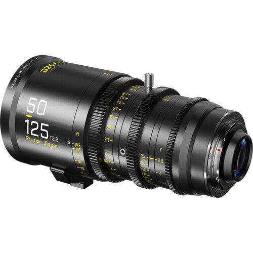 camera lens DZOFilm Pictor 50-125mm T2.8 Zoom Lens (PL and EF Mounts) - rental item - Apex Photo Studios