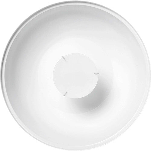 inside shot of profot white beauty dish 20.5" - rental item | Apex Photo Studios 