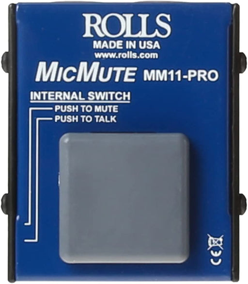 Rolls A- B Box Rolls MM11 Pro Switchable Mic Mute - rental item | Apex Photo Studios