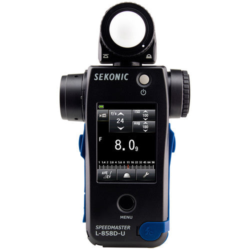 Sekonic L-858D-U Speedmaster Light Meter - use this to meter light for photography and video - rental item | Apex Photo Studios