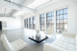 Studio A - Daylight photo studio with cyclorama wall located in downtown los angeles with floor to ceiling windows | Apex Photo Studios Los Angeles