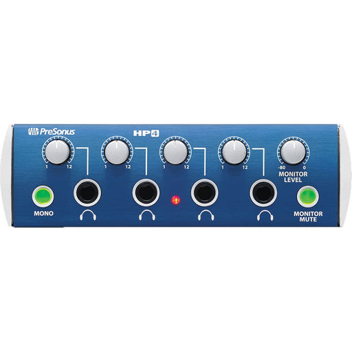 PreSonus HP4 - 4-Channel Headphone Distribution Amplifier - rental item | Apex Photo Studios 