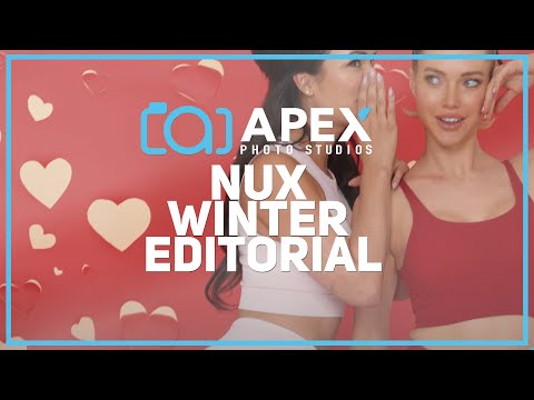 Nux Active Winter Editorial video shot by Apex Photo Studios in Downtown Los Angeles 