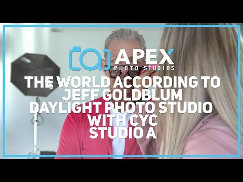 The World According to Jeff Goldblum | STUDIO A DAYLIGHT PHOTO STUDIO WITH CYC | APEX PHOTO STUDIOS |