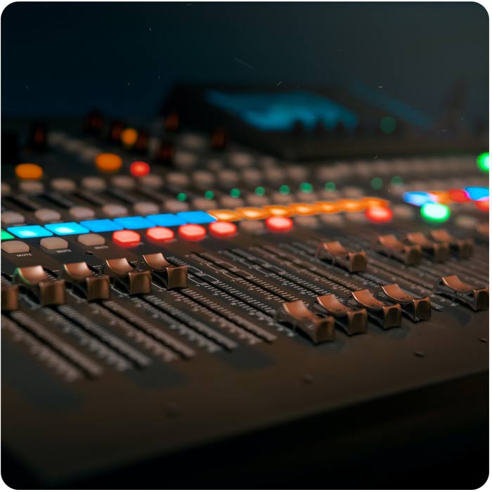 Recording Studio Mixing Equipment