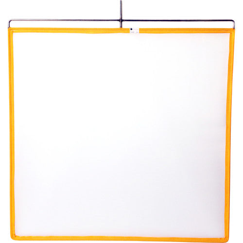 48 inch by 49 inch white poly silk with frame to help diffuse lighting for photography and video - rental item | Apex Photo Studios