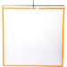 48 inch by 49 inch white poly silk with frame to help diffuse lighting for photography and video - rental item | Apex Photo Studios