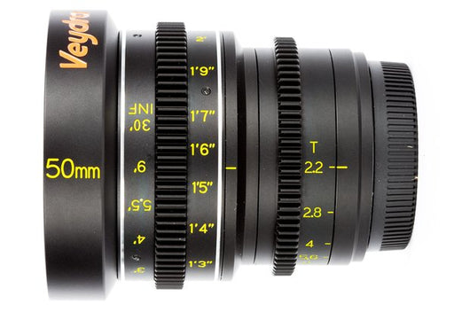 Veydra MFT 50mm f2.2 prime cinema lens - rental item | Apex Photo Studios