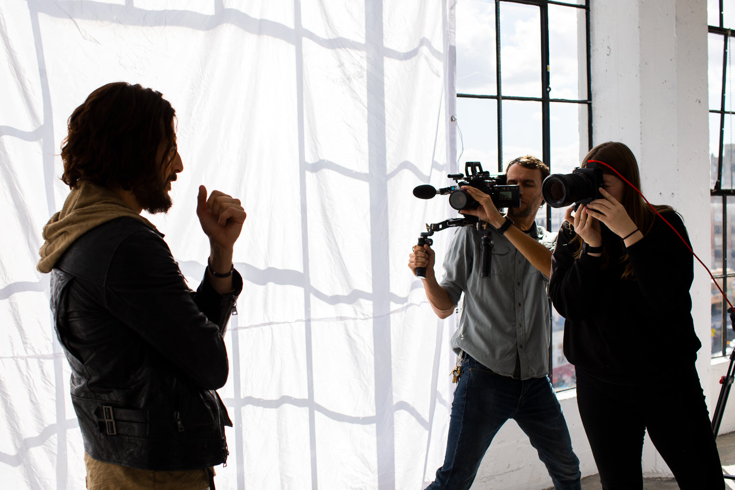 Ghirelli Shoot Behind the Scenes - Apex Photo Studios 