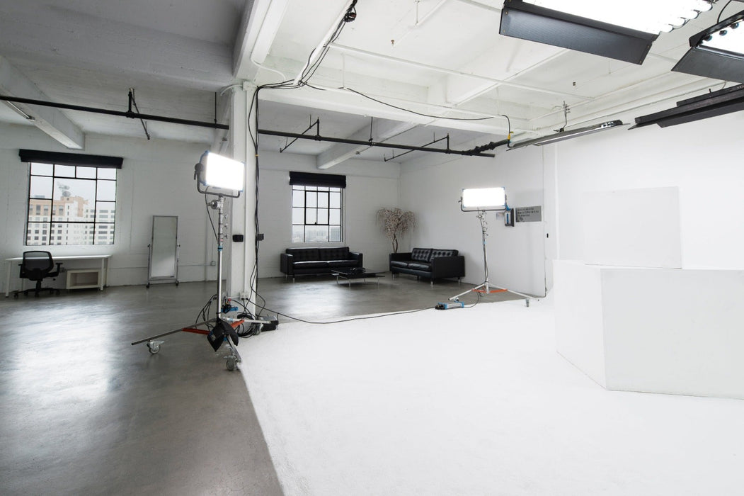 Studio B Light Setup Studio B - Black Out Studio | Apex Photo Studios Los Angeles 