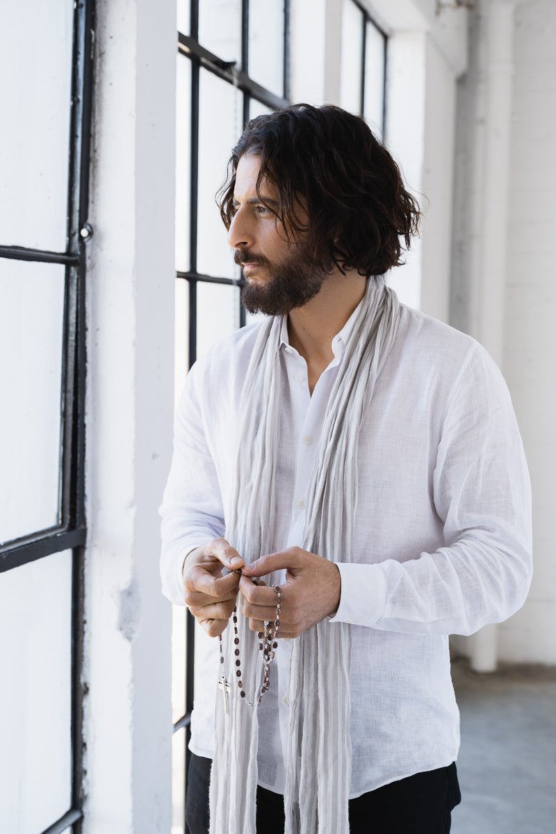 Ghirelli brand campaign with Jonathan Roumie by Apex Photo Studios