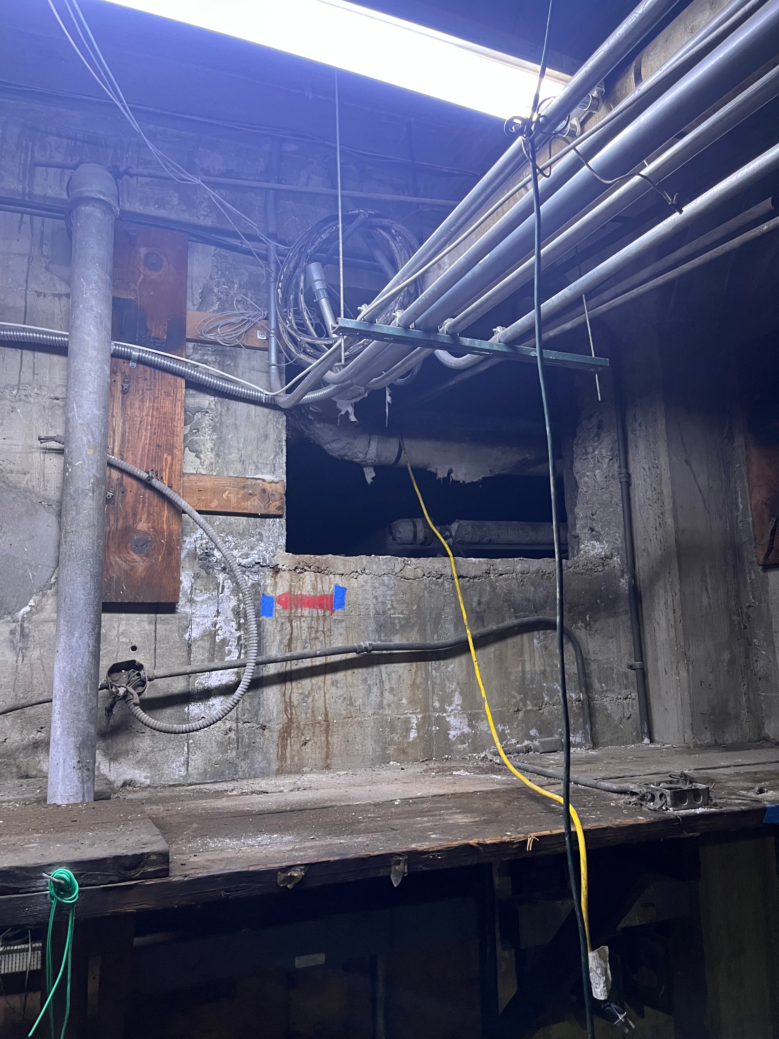 location scout image for Resident Evil shoot - Apex Photo Studios