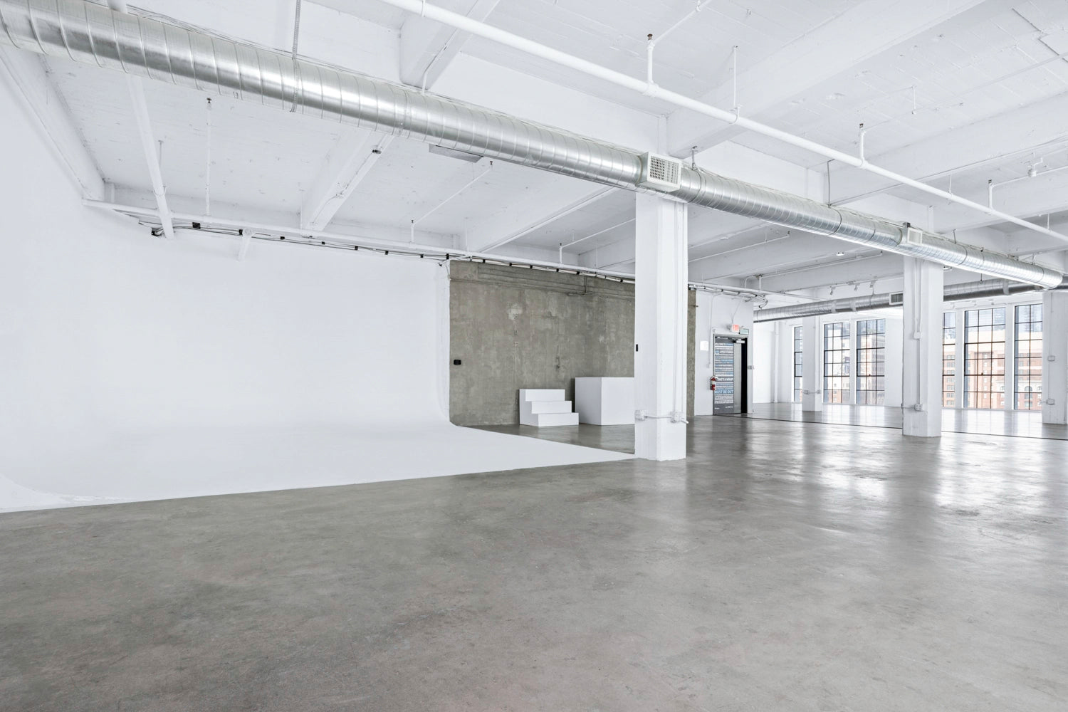 Studio E - Studio with cyclorama wall located in downtown los angeles. Available to rent at Apex Photo Studios